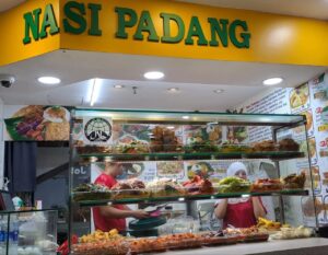 nasi padang di Singapura [seniberjalan]