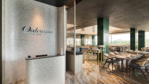 Makan malam romantis di Oak Bistro