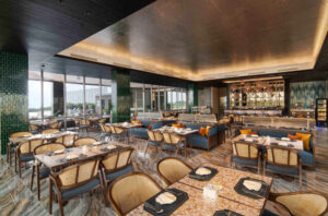 Sarapan d Oakbistro Oakwood Hotel Batam