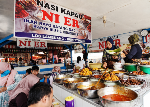Nasi Kapau Bukittinggi/seniberjalan